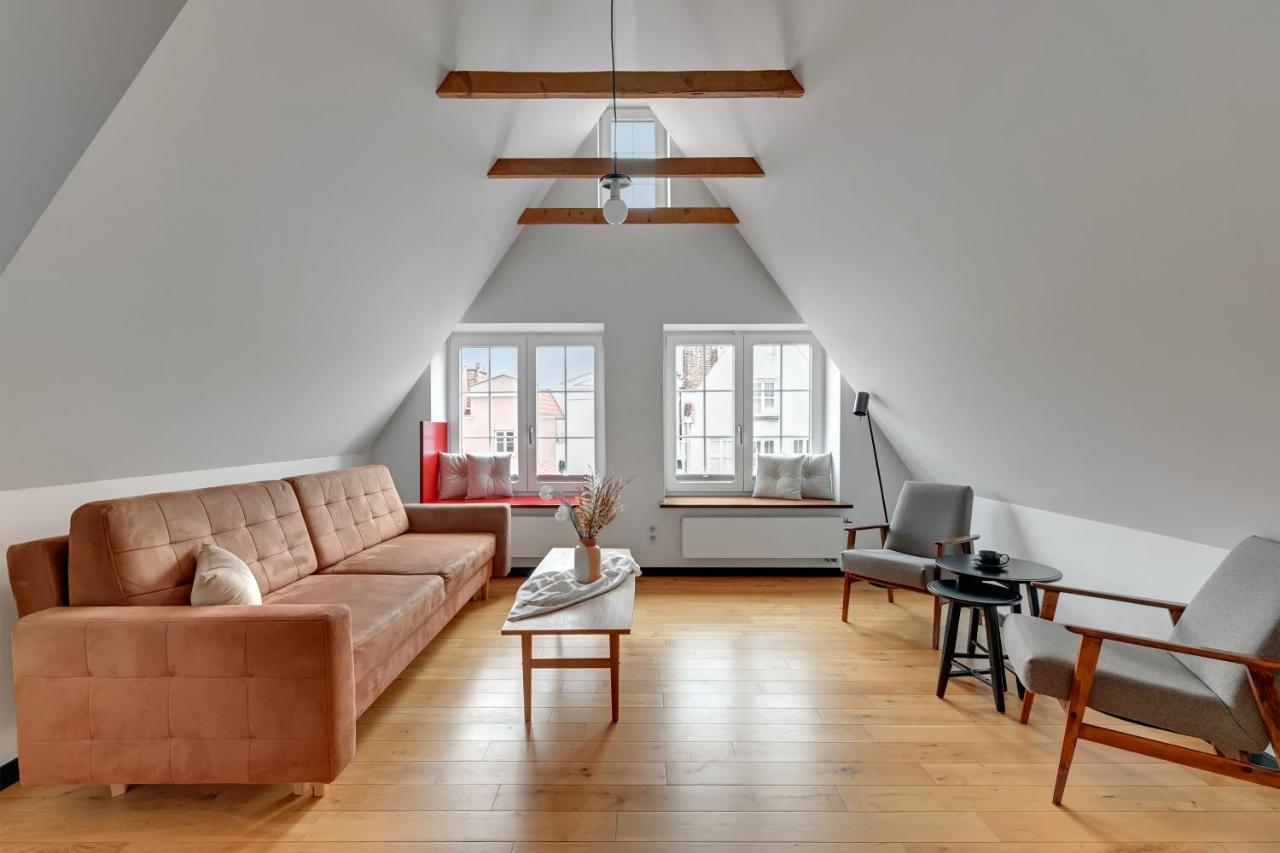 3-Level Apartment With A View Of St Mary'S Basilica By Downtown Apartments Gdańsk Kültér fotó